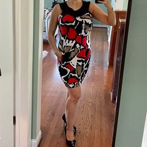1034 Cache Sexy Dress Retro